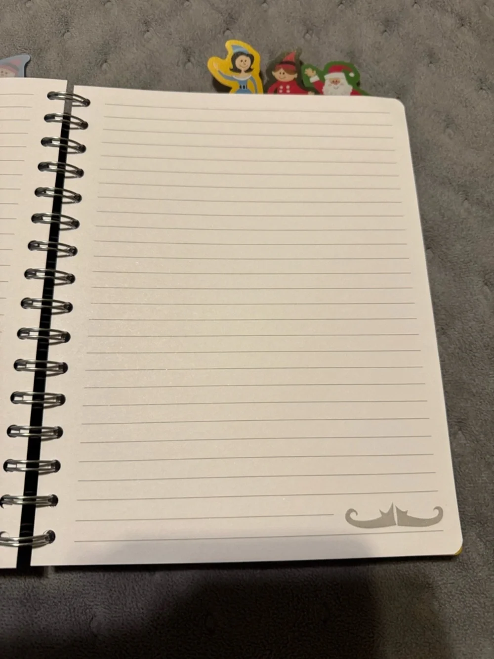 NEW Elf Themed Spiral Notebook and Pen